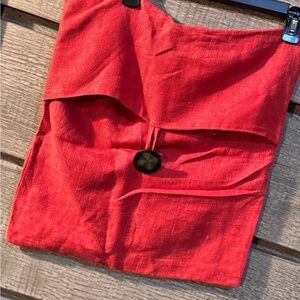 Pottery Barn Red Holiday Pillow Cover